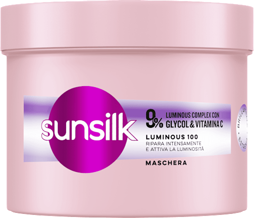 Maschera luminous 100 GLYCOL&VITAMINA C sunsilk