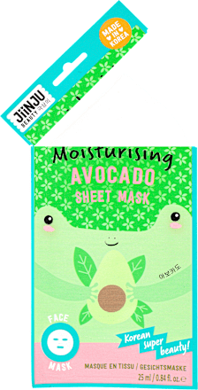 Tuchmaske Avocado super moisture JiiNJU BEAUTY
