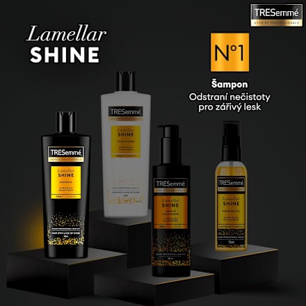 šampon na vlasy Lamellar Shine TRESemmé