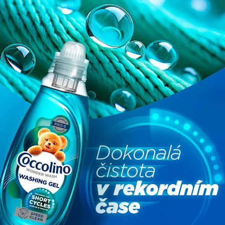 Wonder Wash prací gel Speed Clean Coccolino