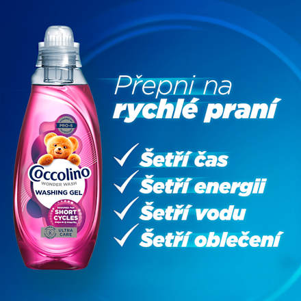 Wonder Wash prací gel Ultra Care Coccolino