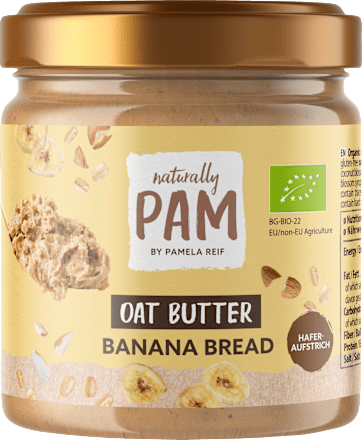 Hafercreme, Oat Butter Banana Bread Naturally PAM