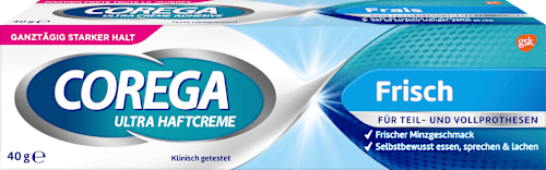 Haftcreme Ultra mit frischem Minzgeschmack COREGA