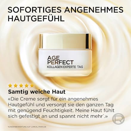 Anti-Aging Feuchtigkeitscreme mit Kollagen Peptid, Kollagen Experte L'ORÉAL PARiS