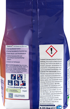 Colorwaschmittel-Pulver  Denkmit