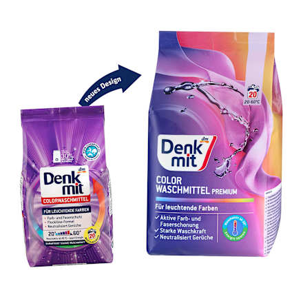 Colorwaschmittel-Pulver  Denkmit