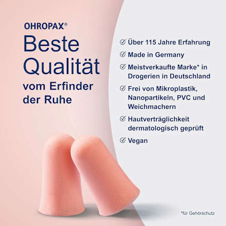 Ohrstöpsel Soft Ohropax