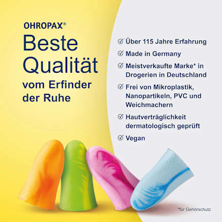 Ohrstöpsel Color Ohropax