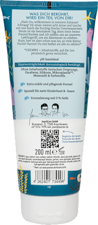 Kinder Dusche &Shampoo Unterwasserfreunde  Jean&Len