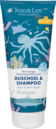 Kinder Dusche &Shampoo Unterwasserfreunde  Jean&Len