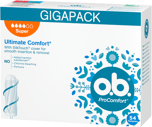 Tampony ProComfort Super o.b.