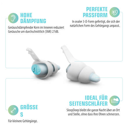 Ohrstöpsel SleepDeep Mini ALPINE