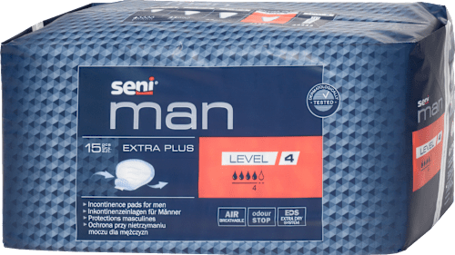 Wkładki urologiczne dla mężczyzn Level 4 Extra Plus seni man