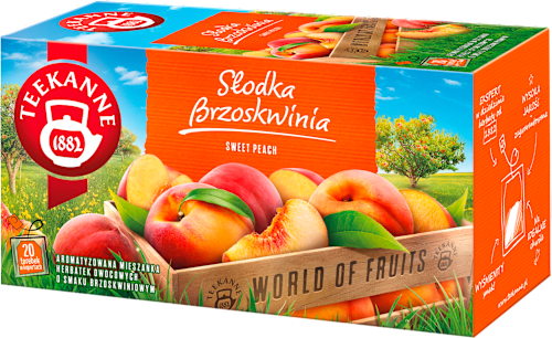 Herbatka owocowa Słodka Brzoskwinia (20 x 2,25 g) Teekanne
