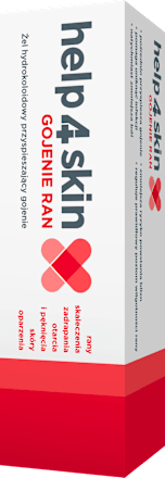 Żel hydrokoloidowy przyspieszający gojenie help4skin