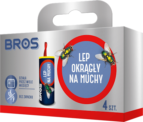 Lep okrągły na muchy BROS