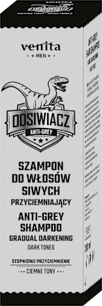 Szampon do włosów siwych przyciemniający - ciemne tony Venita