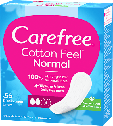 Wkładki Cotton Aloe Carefree