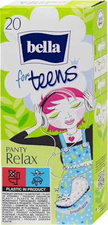 Wkładki higieniczne Relax  bella for teens