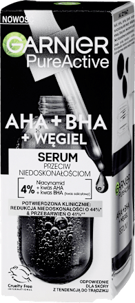 Serum przeciw niedoskonałościom z oczyszczającym węglem GARNIER