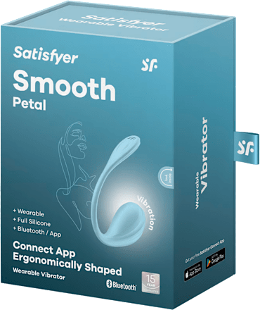 Masażer intymny Smooth Petal, miętowy Satisfyer