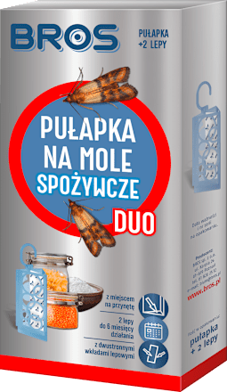 Pułapka na mole spożywcze duo + 2 wkłady BROS