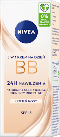 Krem BB na dzień, SPF 15, odcień jasny NIVEA