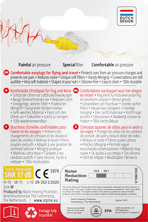 Ohrstöpsel FlyFit ALPINE