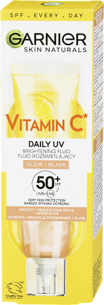 Fluid z witaminą C SPF 50, blask GARNIER