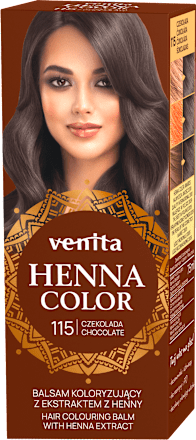 Balsam koloryzujący z ekstraktem z henny Henna Color Czekolada nr 115, tuba Venita