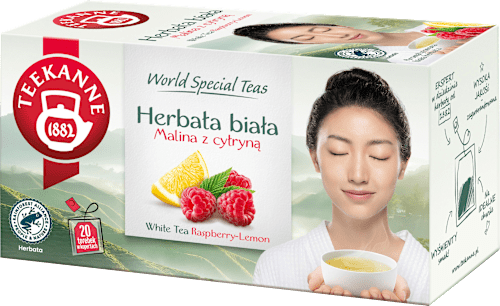 Herbata biała Malina z cytryną (20 x 1,25 g) Teekanne