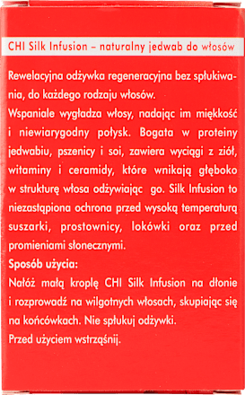 CHI Silk Infusion Jedwab do włosów Chi