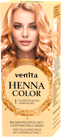 HENNA COLOR TUBA SŁONECZNY BLOND NR 1 Venita