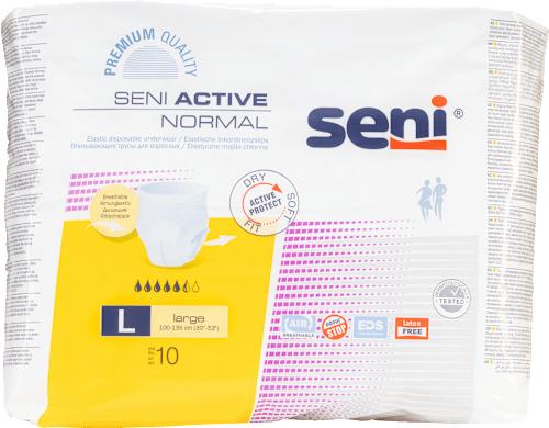 Majtki chłonne L  seni ACTIVE