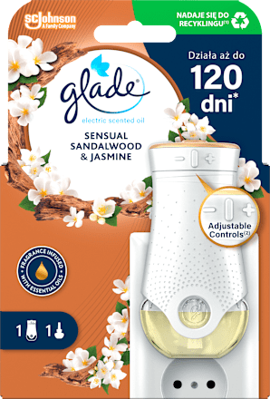 Odświeżacz elektryczny Sensual Sandalwood & Jasmine glade
