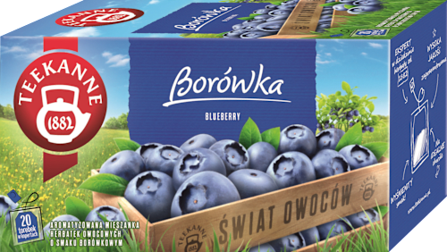Herbatka owocowa Borówka (20 x 2,25 g) Teekanne