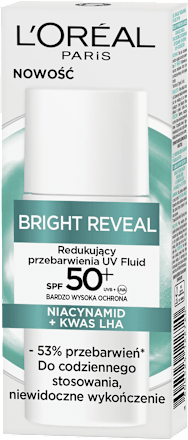 Bright Reveal Fluid SPF 50 na przebarwienia L'ORÉAL PARiS