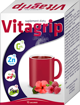 Suplement diety wspomagający odporność Vitagrip, saszetki  DR VITA
