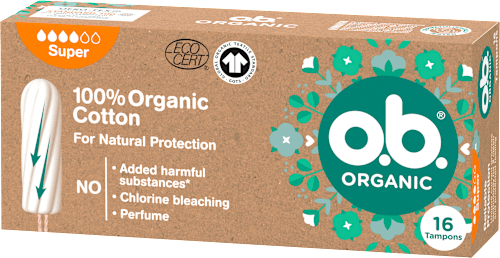 Tampony Organic Super o.b.