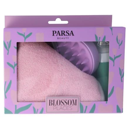 Подаръчен комплект за коса Blossom Places, 3 части  PARSA BEAUTY
