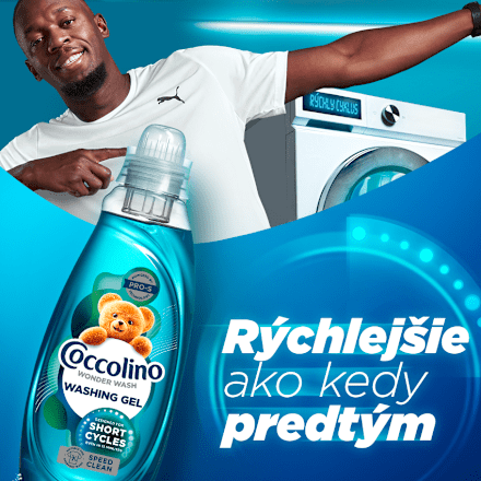 Prací gél Wonder Wash Speed Clean Coccolino