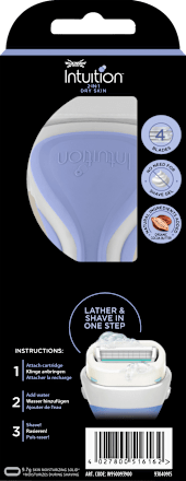 Rasierer, Intuition 2in1 Dry Skin WILKINSON SWORD