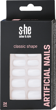 Műköröm, klasszikus forma s-he colour&style