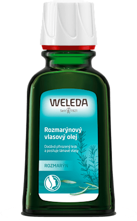 olej na vlasy Rozmarýn WELEDA