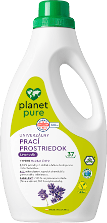 Univerzálny prací prostriedok Levanduľa planet pure