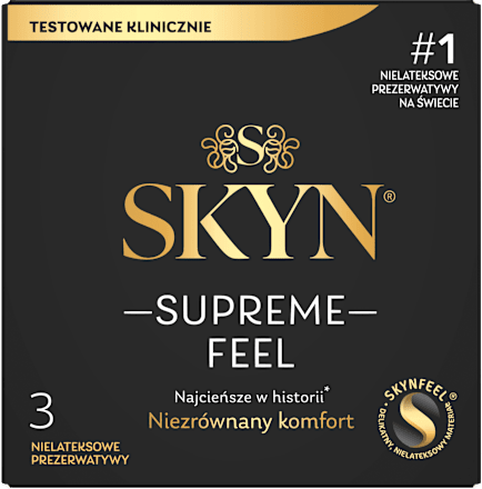 Prezerwatywy Supreme Feel  SKYN