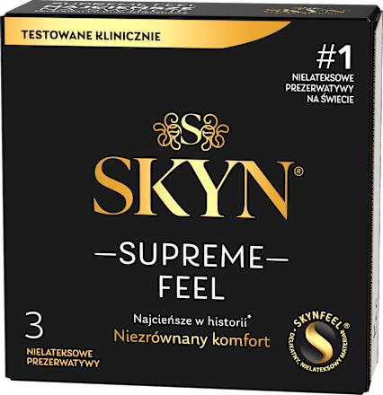 Prezerwatywy Supreme Feel  SKYN