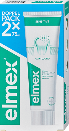 Zahnpasta Sensitive Doppelpack elmex