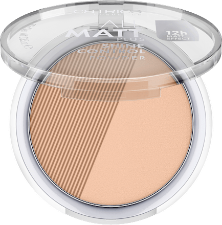 Puder All Matt Shine Control 025 Sand Beige CATRICE