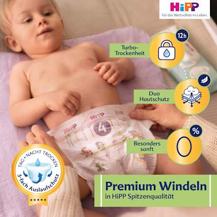 Windeln Premium Gr. 3 Midi (6-10 kg) HiPP